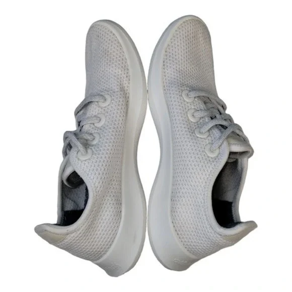 Allbirds Womens TR Tree Runner White Blizzard Running‎ Shoe Sneaker Women Size 7 - Picture 8 of 10